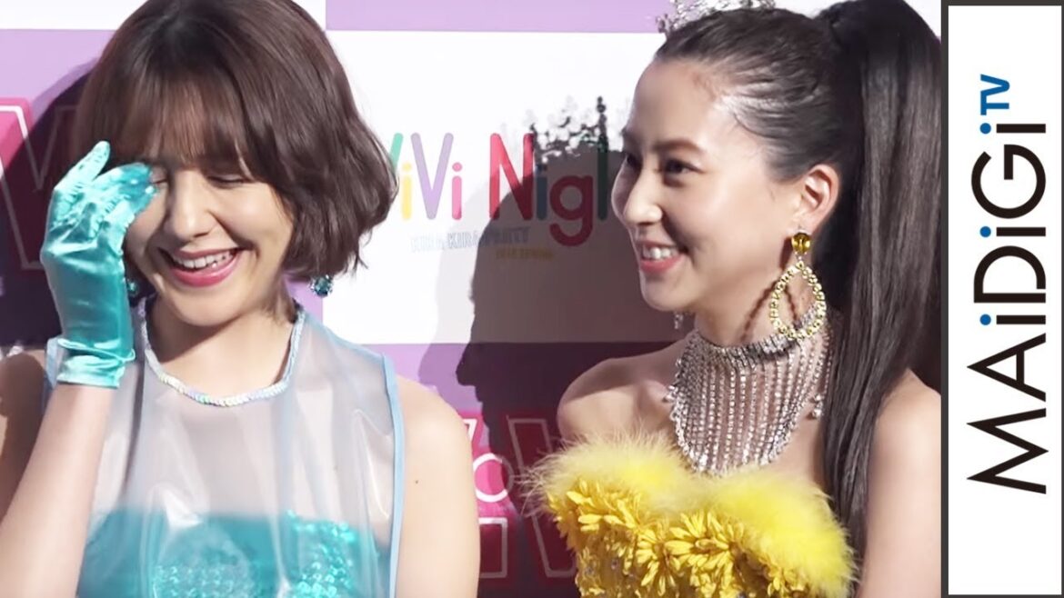 河北麻友子、ViVi専属モデルの女子会仕切る「パイセンなので」「ViVi night in TOKYO 2018」会見2