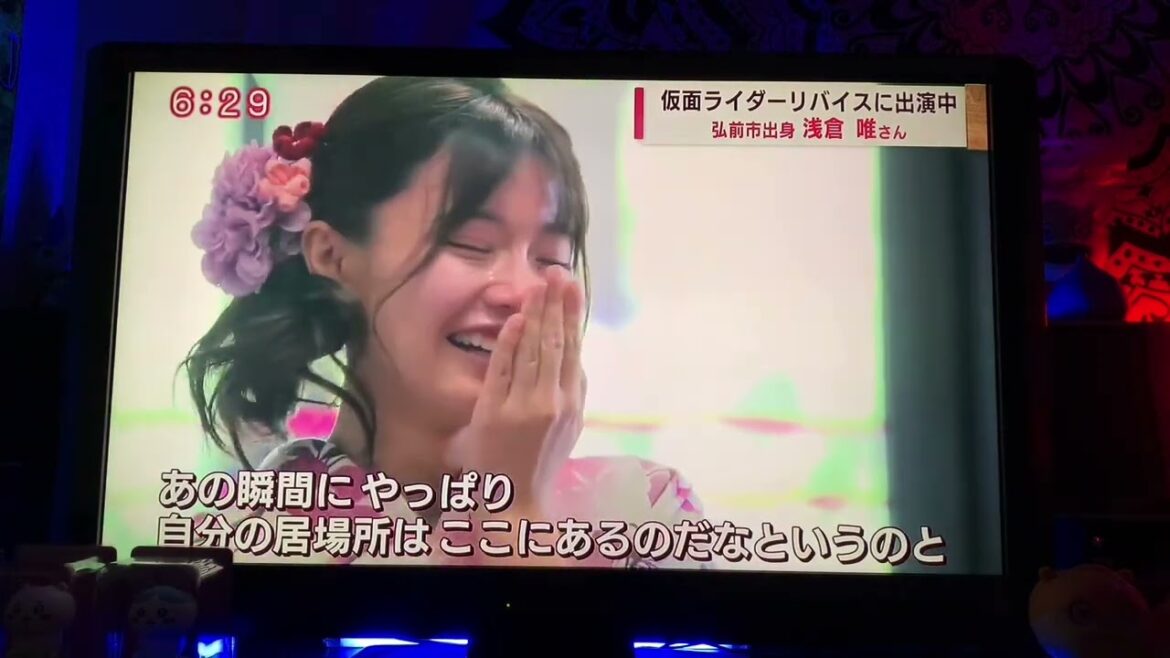 浅倉唯さん、地元・弘前でのインタビュー映像(2022.8.26)