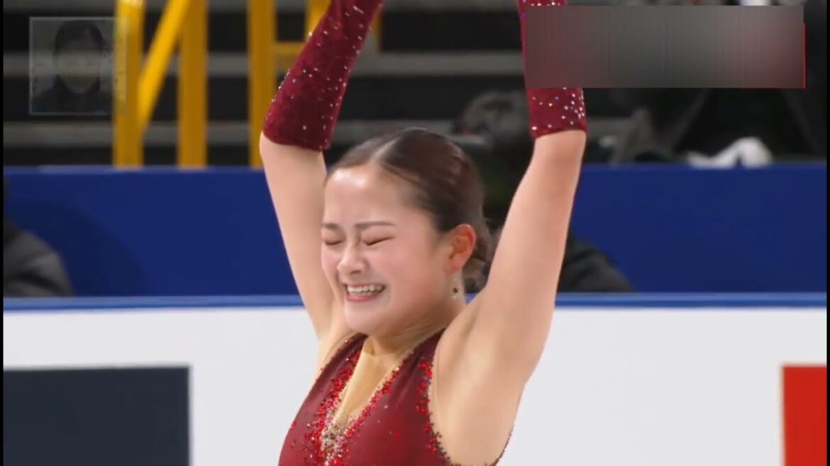 渡辺倫果　ノーミス&スタンディングオベーション 全日本選手権　高画質　本人もビックリ‼️