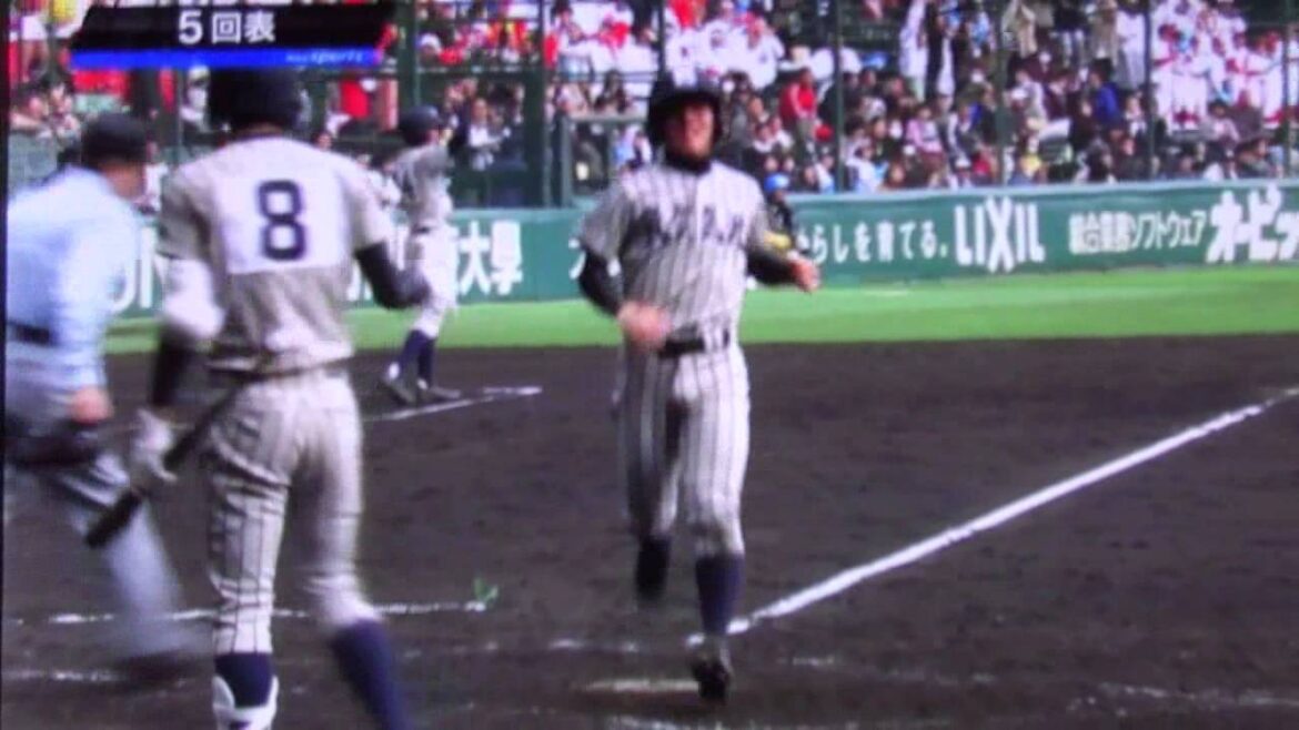 選抜高校野球大会　敦賀気比対盛岡大付属