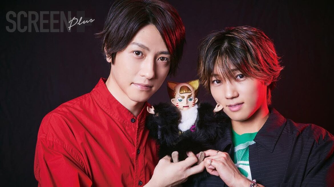 鈴木拡樹さん×安井謙太郎さん with 十蘭ドール：『死神遣いの事件帖 -月花奇譚-』コメント&雑誌撮影Behind