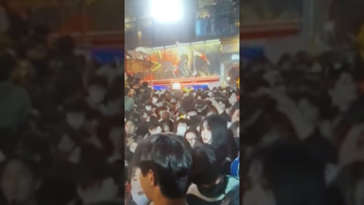 韓国梨泰院ハロウィン圧死事件10秒前の姿