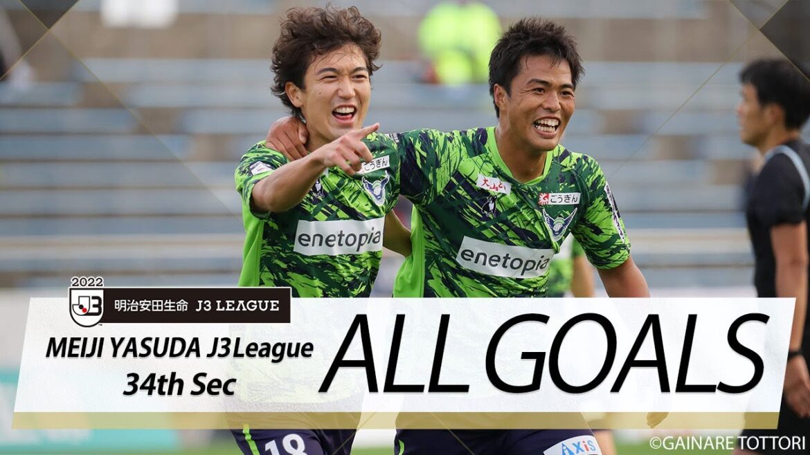 Ｊ３第34節の全ゴールまとめ！ALL GOALS：明治安田生命Ｊ３第34節