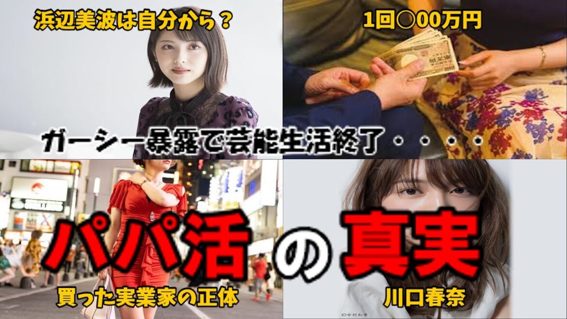浜辺美波・川口春奈にパパ活疑惑！ファン驚愕の買った実業家の正体がヤバイ【ゆっくり解説】
