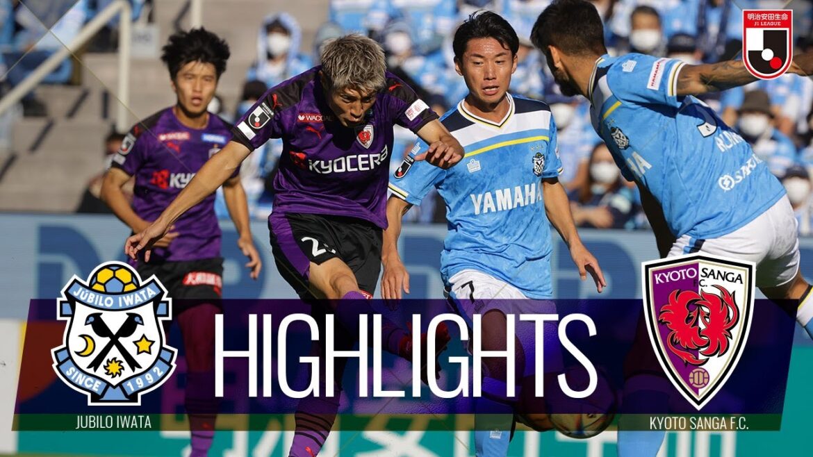 【公式】ハイライト：ジュビロ磐田vs京都サンガF.C. 明治安田生命Ｊ１リーグ 第34節 2022/11/5