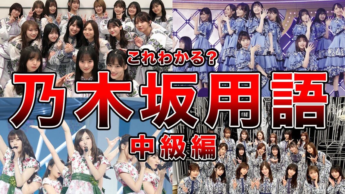 【知ってて当然！？】乃木坂用語〜中級編〜