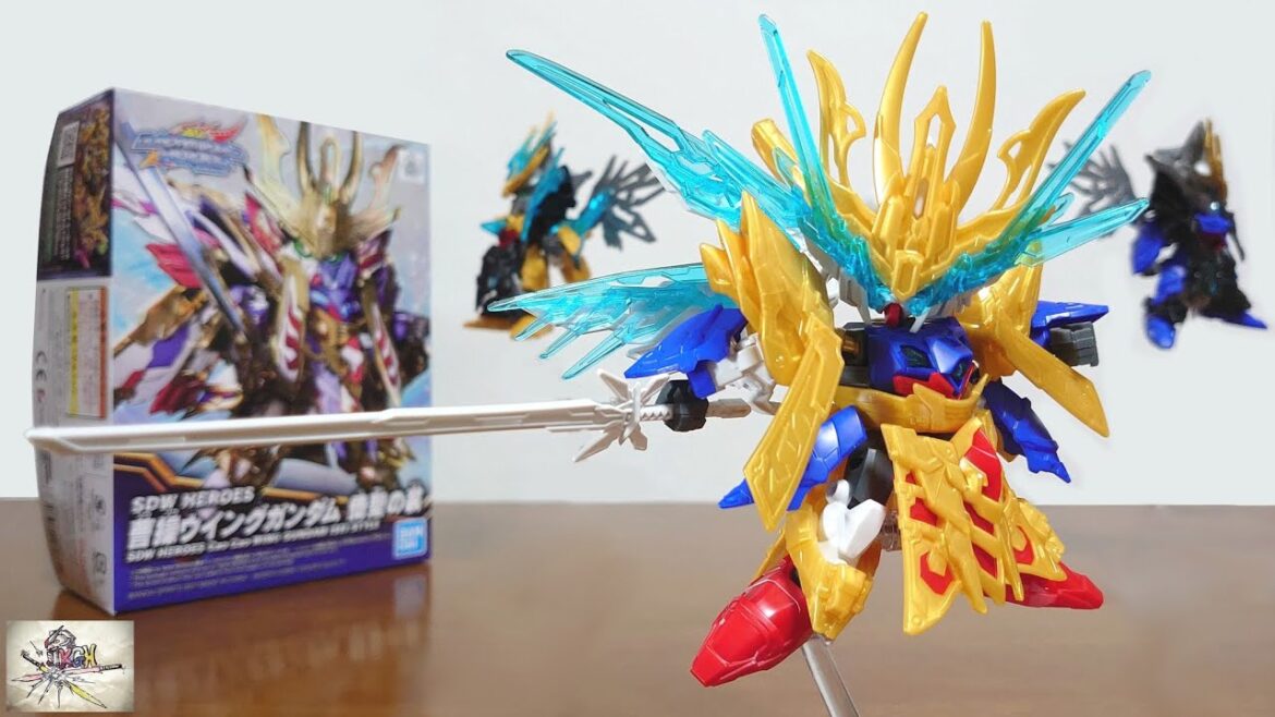 【曹操ウイングガンダムが新たな姿で登場！エフェクトパーツが付属！】SDW HEROES 曹操ウイングガンダム 倚聖の装　レビュー /Cao Cao WING GUNDAM ISEI STYLE