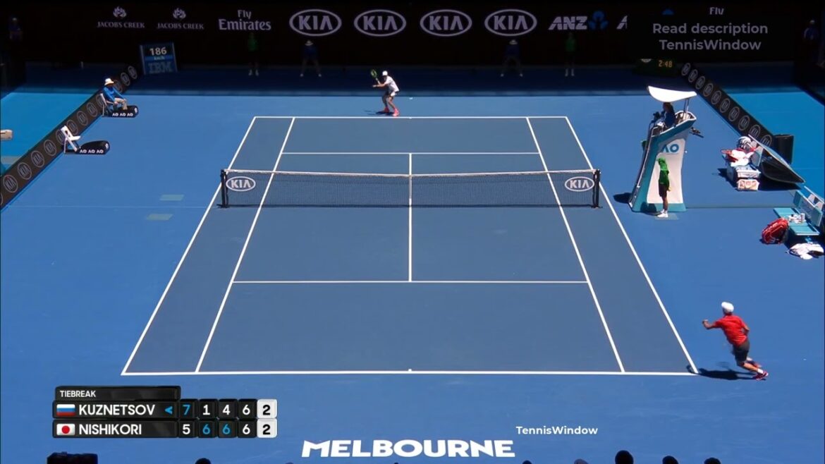 Nishikori (錦織) VS Kuznetsov (クズネツォフ)