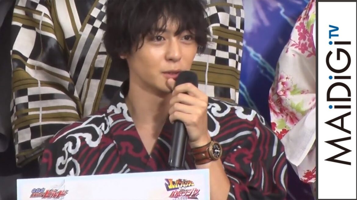 “仮面ライダービルド”犬飼貴丈「ルパパトと仲良くなりたい」　劇場版「仮面ライダービルド」 ｢快盗戦隊ルパンレンジャーＶＳ警察戦隊パトレンジャー」完成披露イベント4