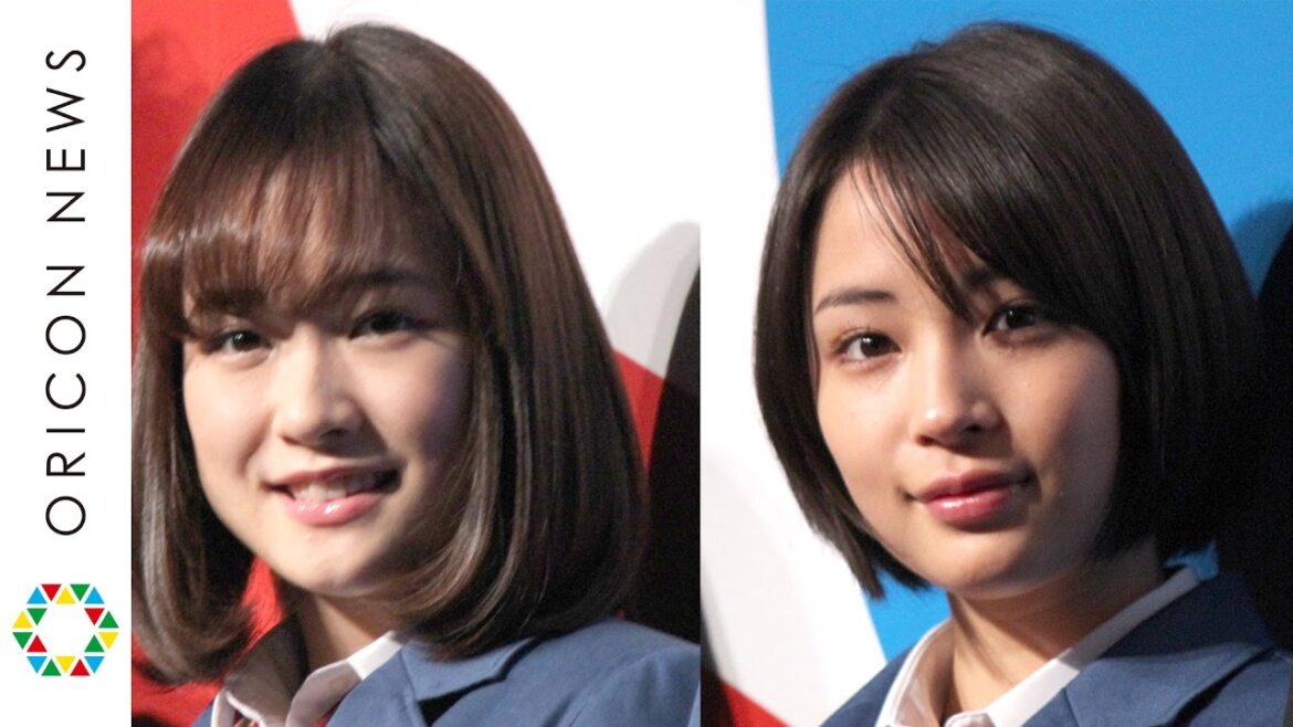 広瀬すず&大原櫻子、CM共演のジャスティン・ビーバーのビデオメッセージに感激　SoftBank 2017 Spring