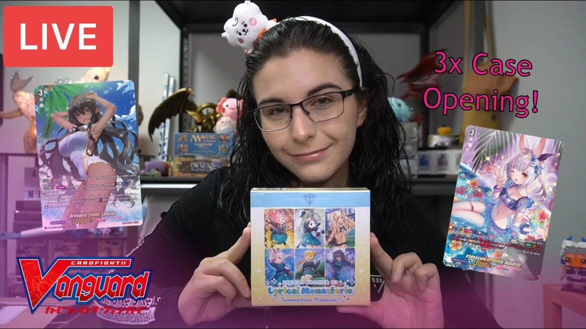LIVE TRIPLE CASE BREAK: Cardfight Vanguard overDress Lyrical Monasterio ~ Summertime Memories!