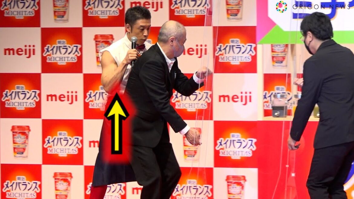 なかやまきんに君、スタッフと大揉め！？藤原紀香も思わぬ行動に大爆笑