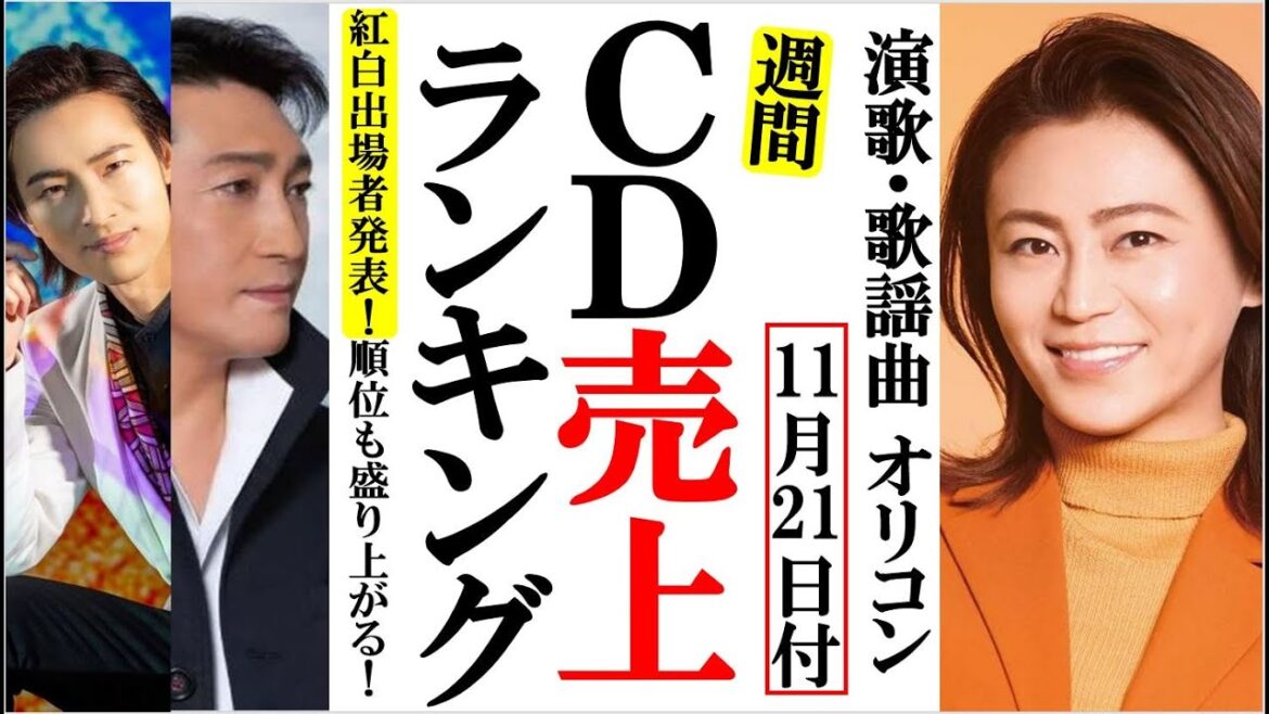 紅白で氷川きよし股旅演歌の再来なるか？オリコン順位争いは？福田こうへいや山内惠介、純烈に松阪ゆうきなど