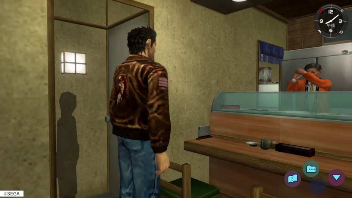 シェンムーI&II  宝ずしに湯川専務現る