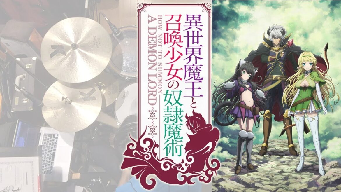 『異世界魔王と召喚少女の奴隷魔術』OP「DeCIDE」叩いてみた。/Isekaimaou to Shokansyojo no Doreimajutsu OP DeCIDE Drum cover