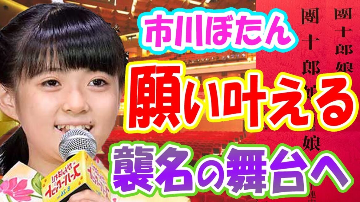 【市川團十郎白猿】市川ぼたん12月に襲名披露の舞台へ「麻央さんもきっとお喜びに」「歌舞伎の歴史が変わる」