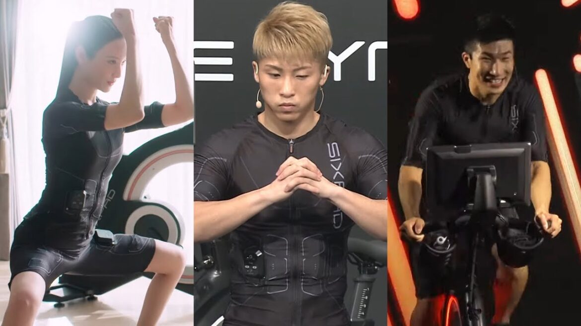 井上尚弥、菜々緒、桐生祥秀がトレーニングを披露！SIXPAD HOME GYMトレーニング映像