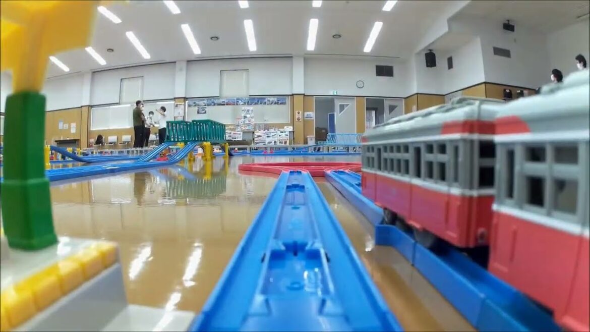 【プラレール】小田急線全線再現　箱根登山鉄道　箱根湯本ー強羅　【前面展望】小田急電鉄「でんしゃで遊ぼう!」第2弾