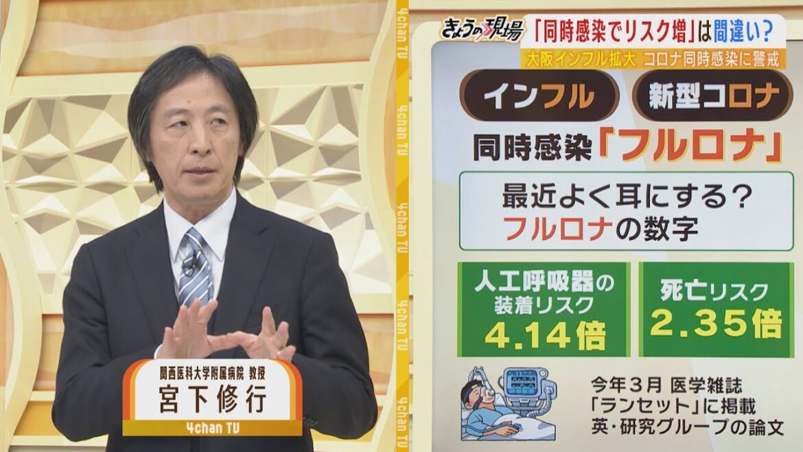 【解説】同時感染「フルロナ（インフル+コロナ）」で死亡リスク２．３５倍　大阪でインフル患者拡大中「今年はＡ香港型」（2022年11月21日）