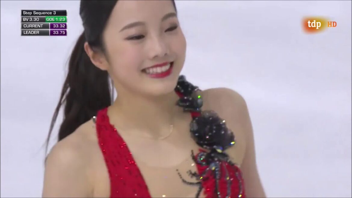 【フィギュアスケート】2018ＧＰＳ　フランス杯　SP　本田真凜 「Seven Nations Army」【本田真凜】