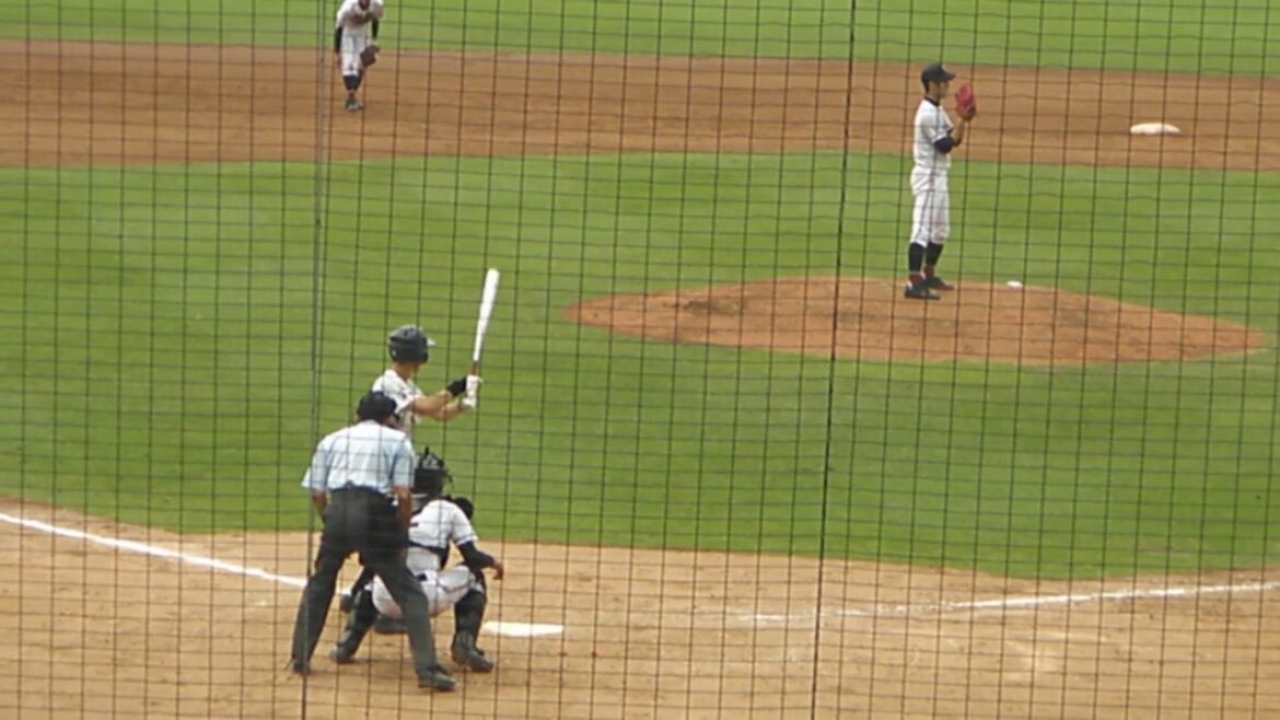 【第99回 夏の甲子園 広島県予選 決勝】広島新庄 古川智也のバッティング_2017072503