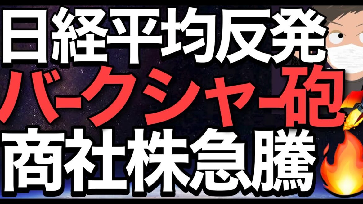 2022/11/21【日経平均反発】バークシャーハサウェイ商社株買増し急騰⏫📊日経平均に一筋の太陽光☀🤔