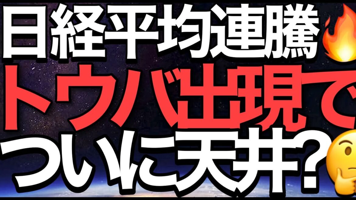 2022/11/24【日経平均】3連騰も🔥そのサイン凶暴につき🤔過去に見た事がない異常なサイン要チェック✅📊