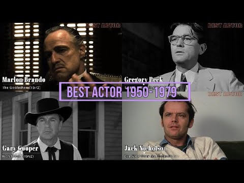 Academy Award for Best Actor(1950-1979)【アカデミー賞 主演男優賞(1950~1979)】 Academy Award for Best Actor(1950-1979)【アカデミー賞 主演男優賞(1950~1979)】
