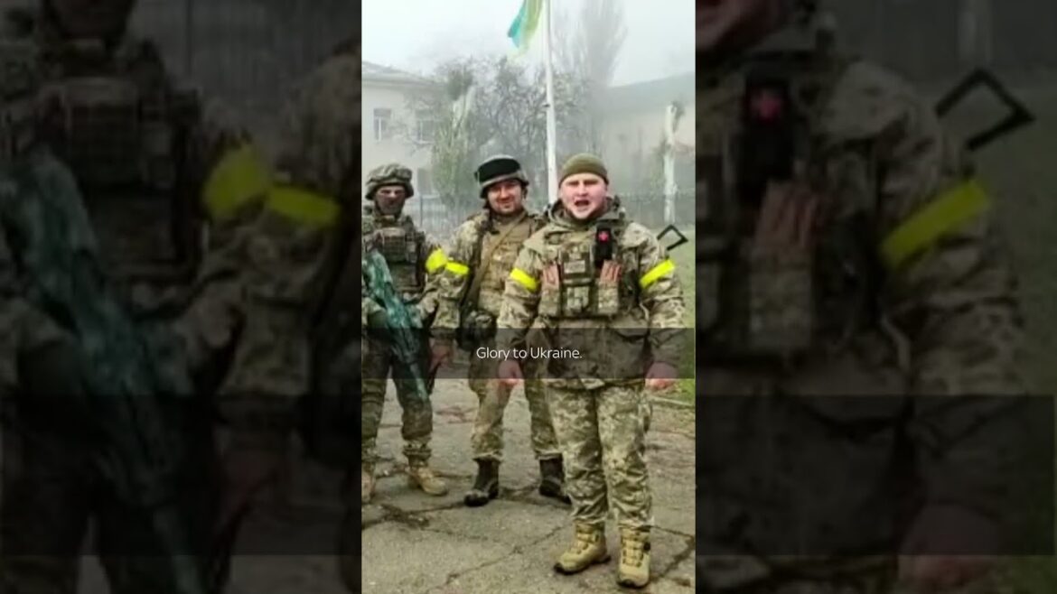 Ukraine town 'liberated' near Kherson