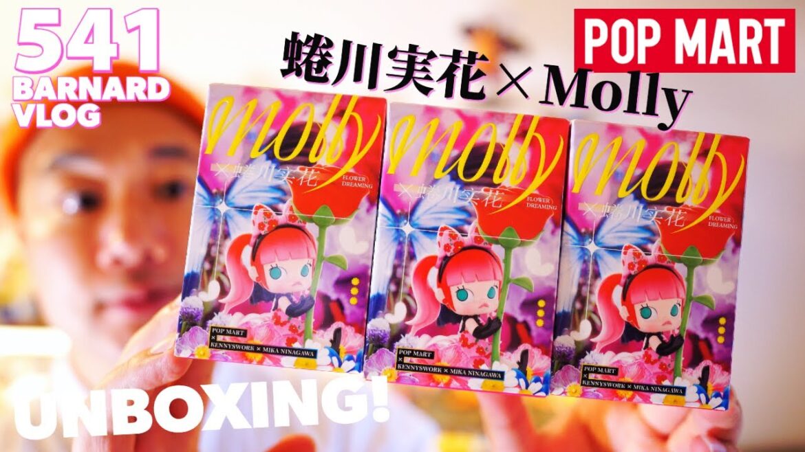 【POPMART】ポップマート 開封！蜷川実花とMollyがコラボ?! 「MIKA NINAGAWA × MOLLY FLOWER DREAMING」 UNBOXING!【Episode_541】