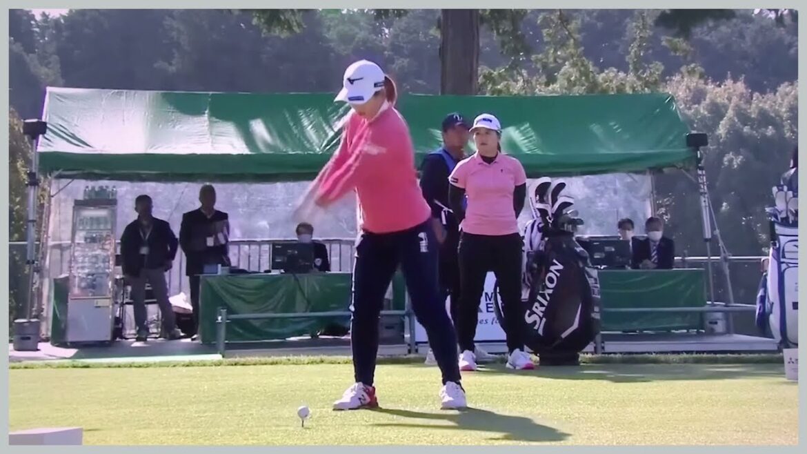 【ゴルフ】 西郷真央　スイング