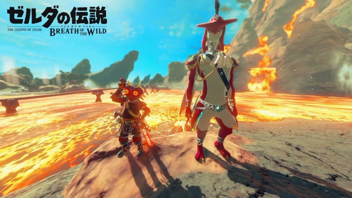 【検証】シドは溶岩を泳げるのか？【ゼルダの伝説ブレスオブザワイルド】