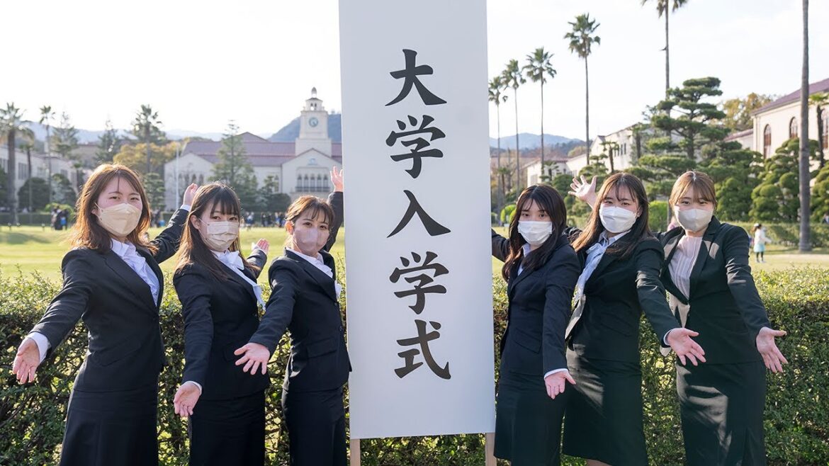 関西学院大学入学式ダイジェスト動画（2022年度春学期）