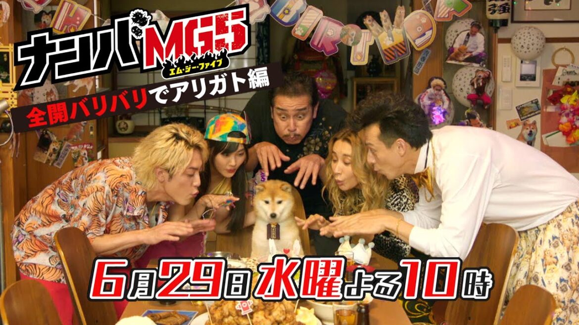 《水10》「ナンバMG5」#11PR「全開バリバリでアリガト編！愛犬・松が家出！？」 ～6/29(水)夜10時～《フジテレビ》