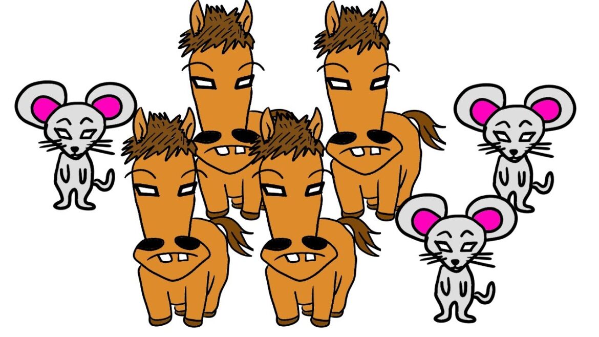 【シャッフル男爵】「マウスホース Mouse and Horse」