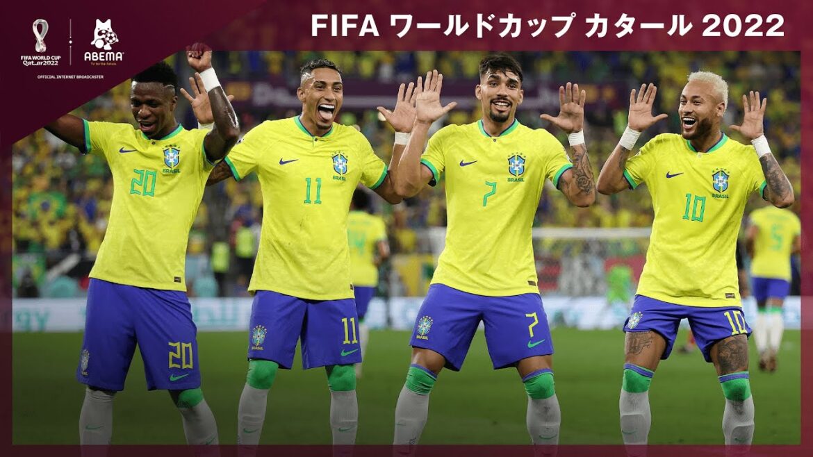【ブラジルVS韓国】カナリア軍団圧巻の4ゴールを奪った一戦！圧倒的攻撃陣が止まらない…！ FIFA ワールドカップ カタール 2022 決勝トーナメント1回戦