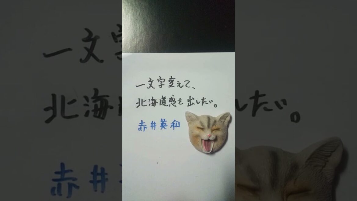 【北海道】赤井英和を一文字変えて、北海道感を出したい。 #shorts #北海道