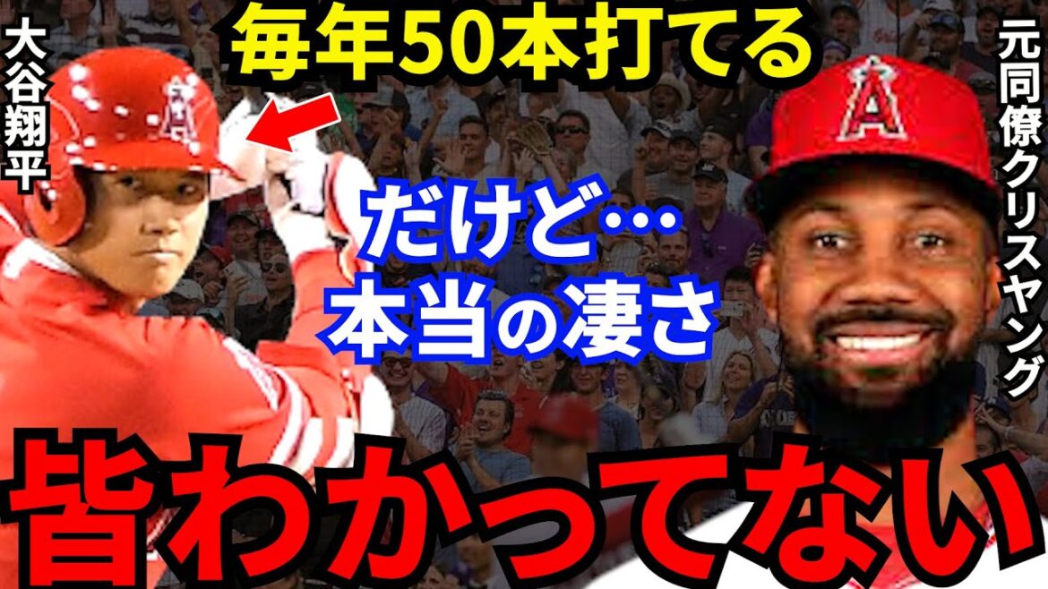 【大谷翔平】元同僚クリスヤングが放った“ド正論”に賛同の声…2年連続最優秀DH賞を受賞した二刀流の本当の凄さに拍手喝采