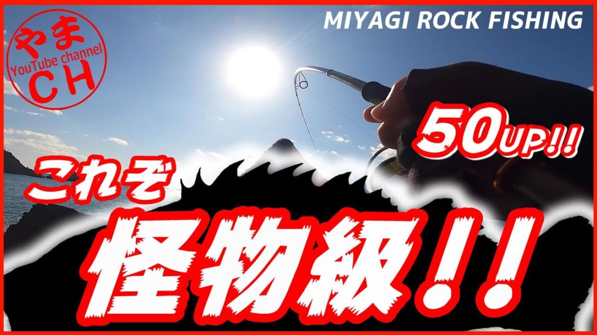 【宮城ロックフィッシング】怪物級がきたぁ～!!!