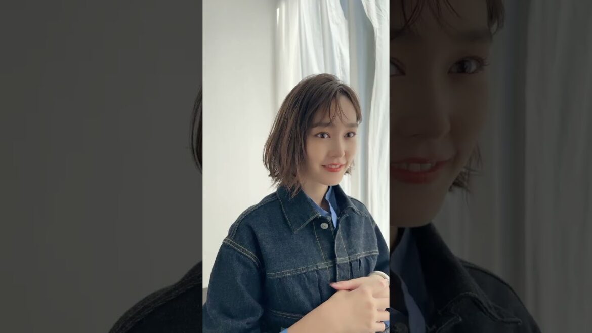 【桐谷美玲】美玲ボブで作るヘアアレンジ、撮影オフショット #shorts #ボブヘア #ヘアアレンジ #バイラ