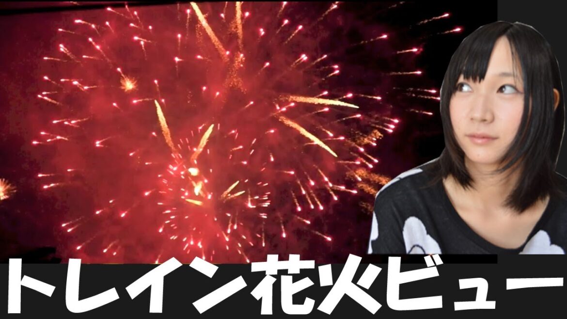 【神宮花火大会】トレイン花火ビューを探してきた【Fireworks】