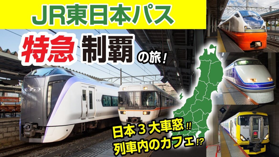 【JR東日本全線】"特急列車" 全部乗ってきた！