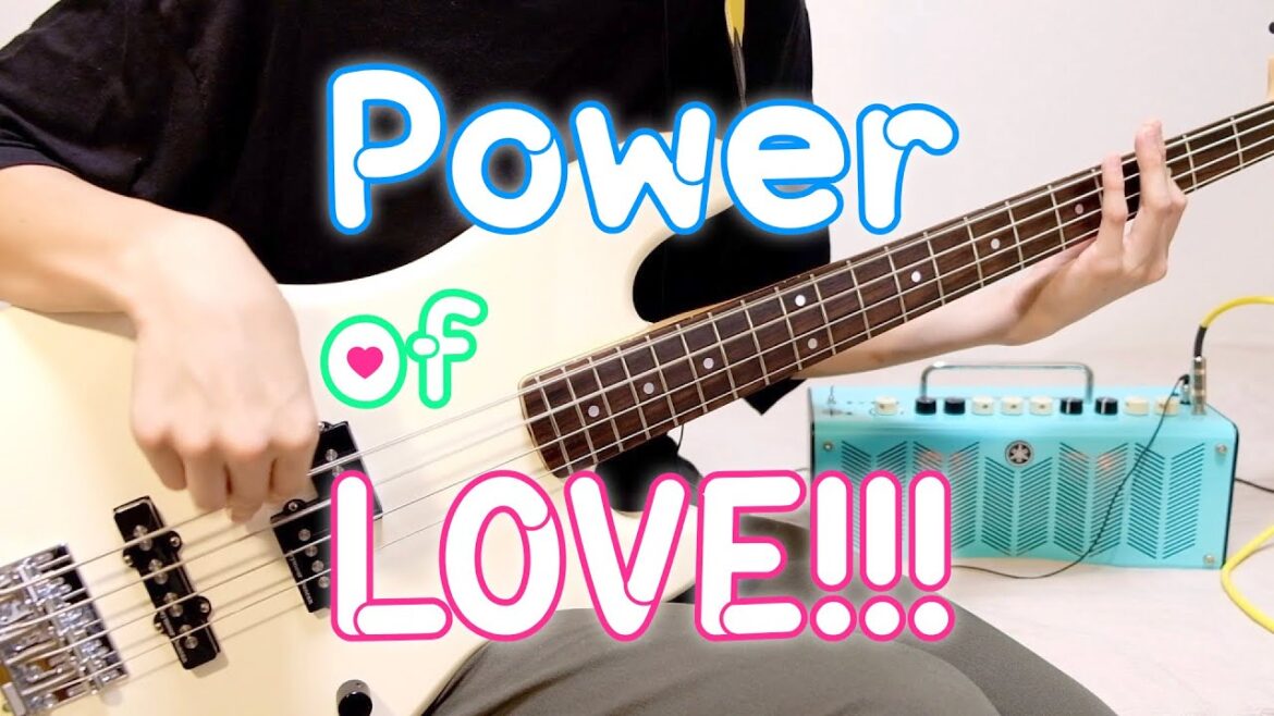 【TAB】Power of LOVE!!! / Pastel*Palettes ベース 弾いてみた 【バンドリ！】