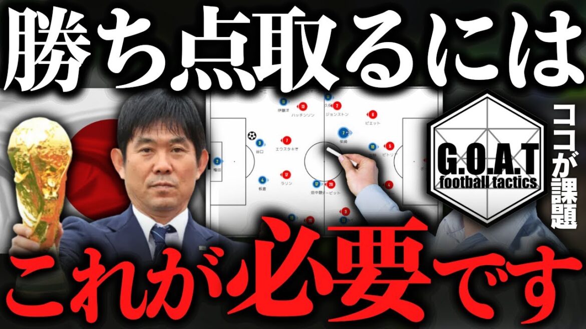 【W杯直前】カナダ戦で見えた日本代表の現状｜サッカー日本代表/森保ジャパン【GOAT切り抜き】