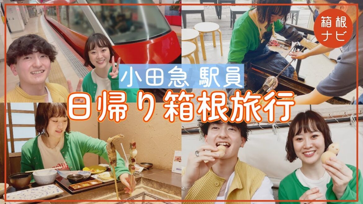 【vlog】小田急駅員が日帰り箱根旅行してみた！