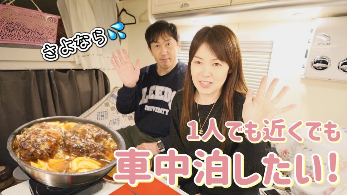どうしても車中泊したい母