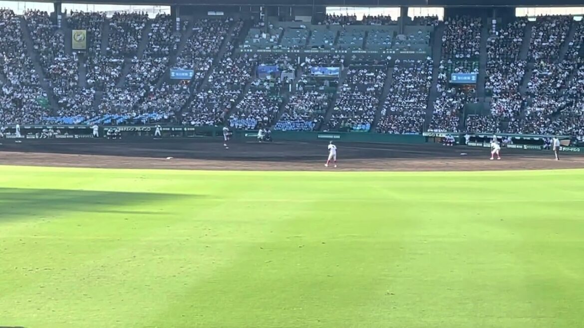 下関国際が大阪桐蔭に勝った瞬間！#甲子園