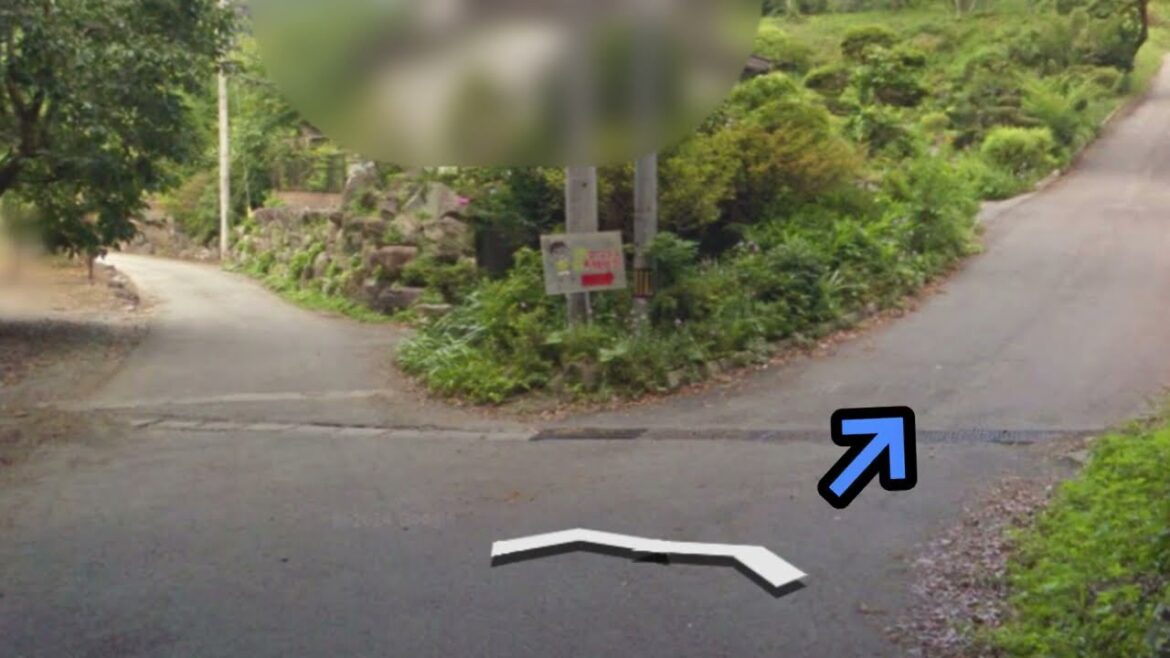 事件現場周辺・Google MAP【山梨女児行方不明事件】