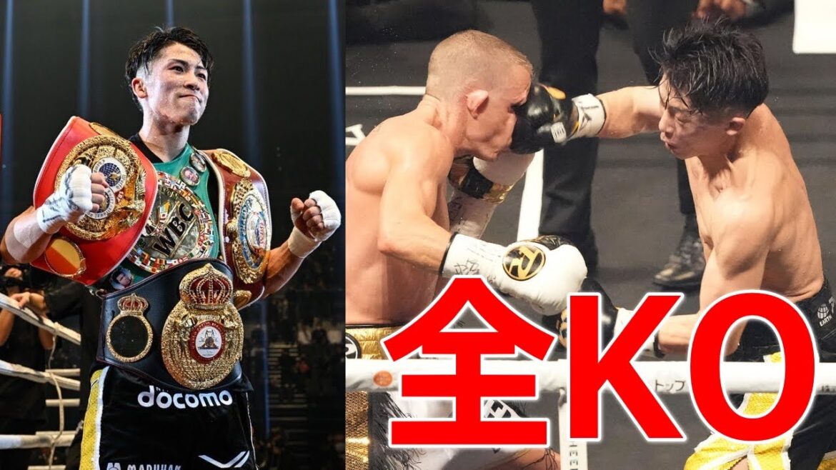 井上尚弥 全24試合 KO集 ハイライト Naoya Inoue all KO highlights 24 fights