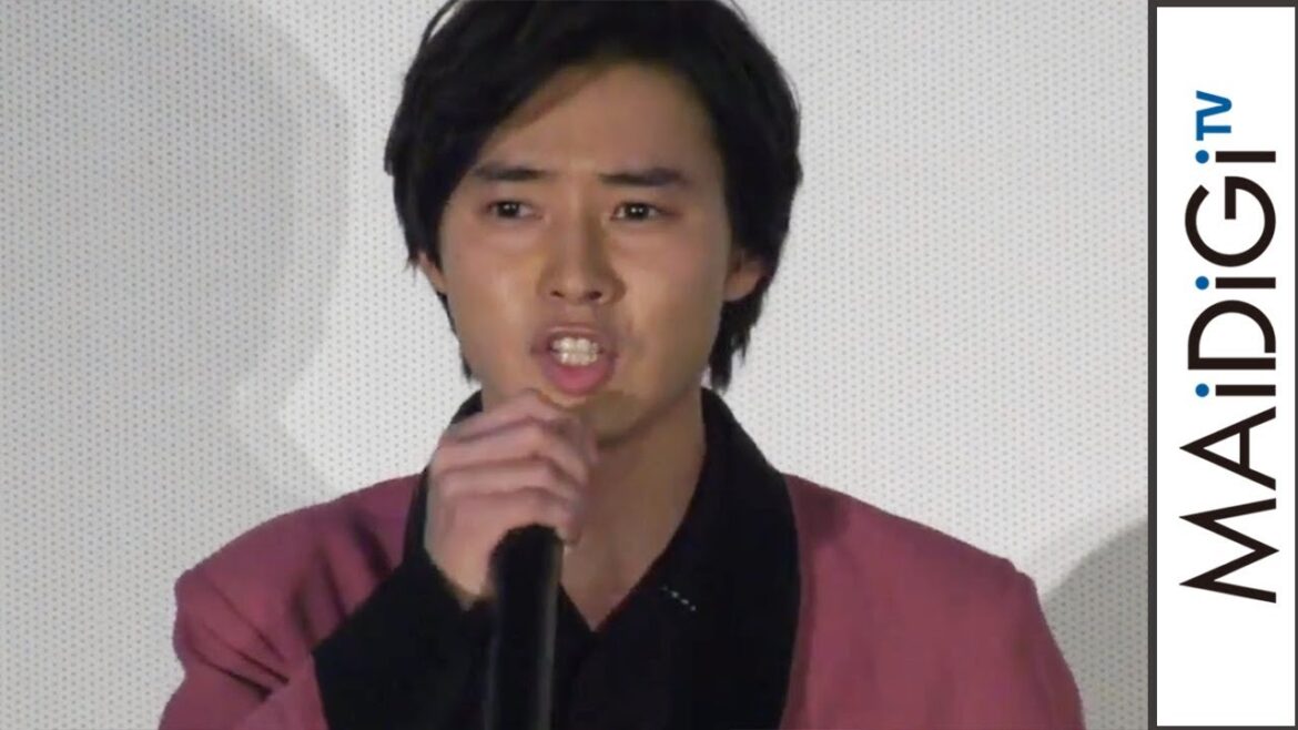 司会が無茶振り！山崎賢人が「心の臓が止まっちゃうよ」を生披露　映画「斉木楠雄のΨ難」初日舞台あいさつ2